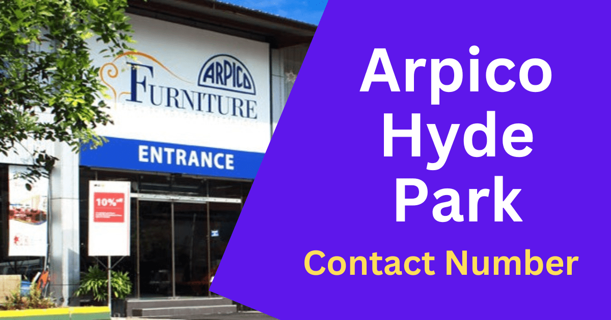 Arpico Hyde Park Contact Number