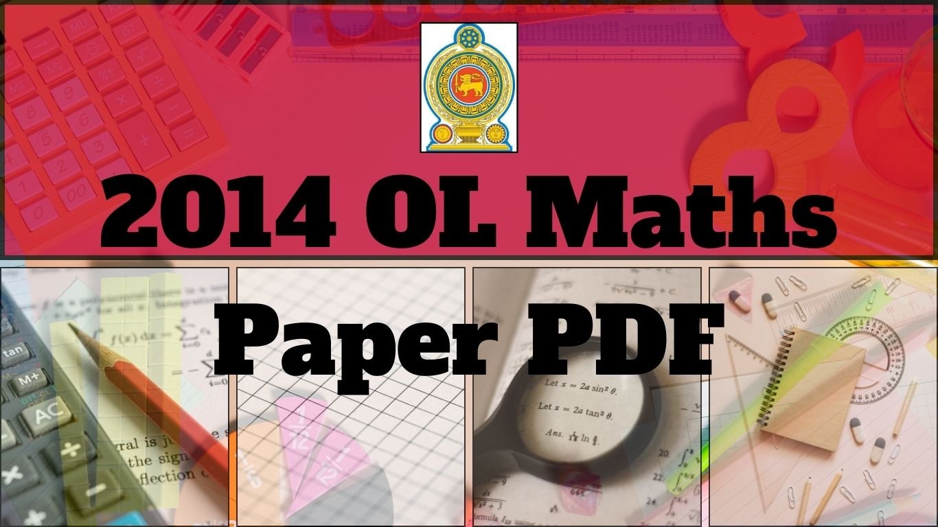 2014 OL Maths Paper PDF