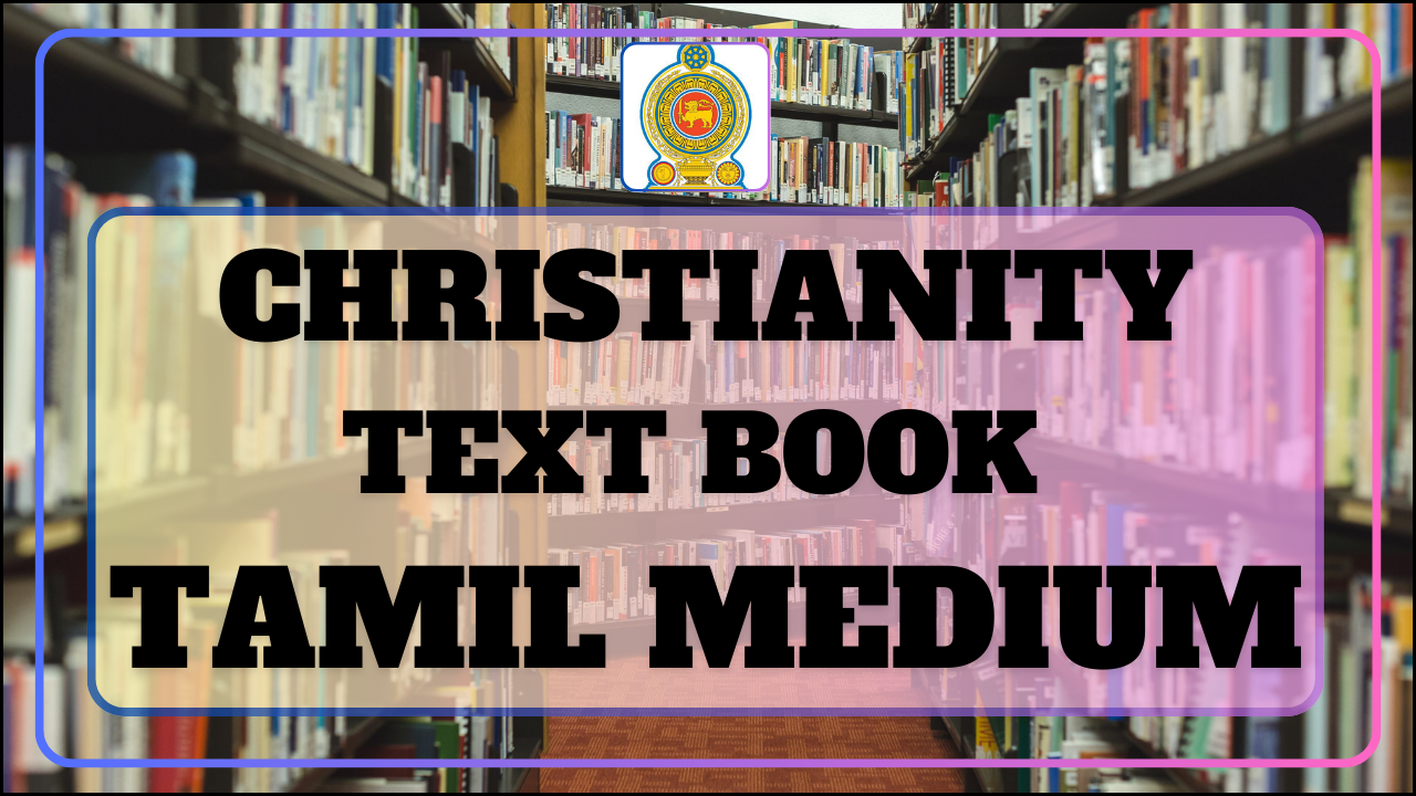 Christianity Text Book Tamil Medium