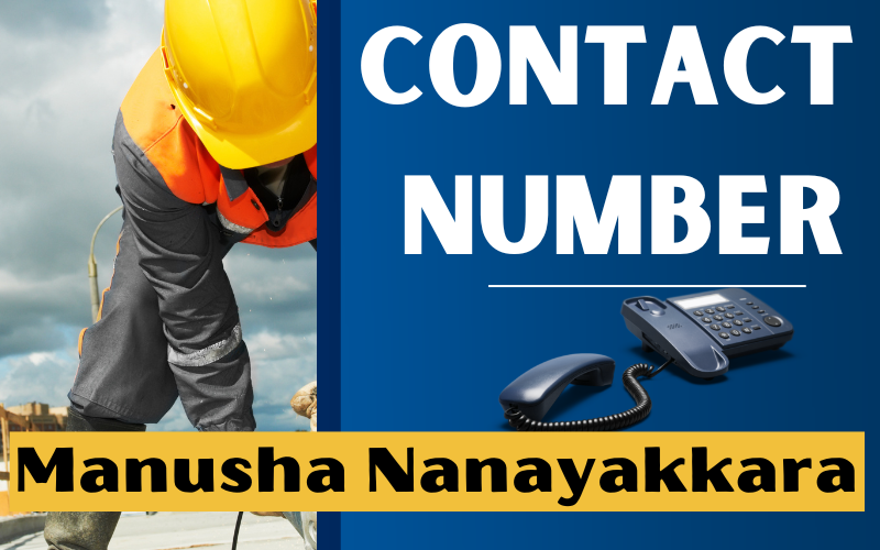 Manusha Nanayakkara Contact Number