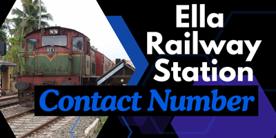 Ella Railway Station Contact Number