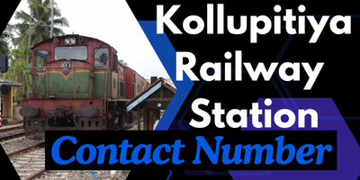 Kollupitiya Railway Station Contact Number