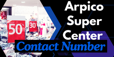 Arpico Super Center Contact Number