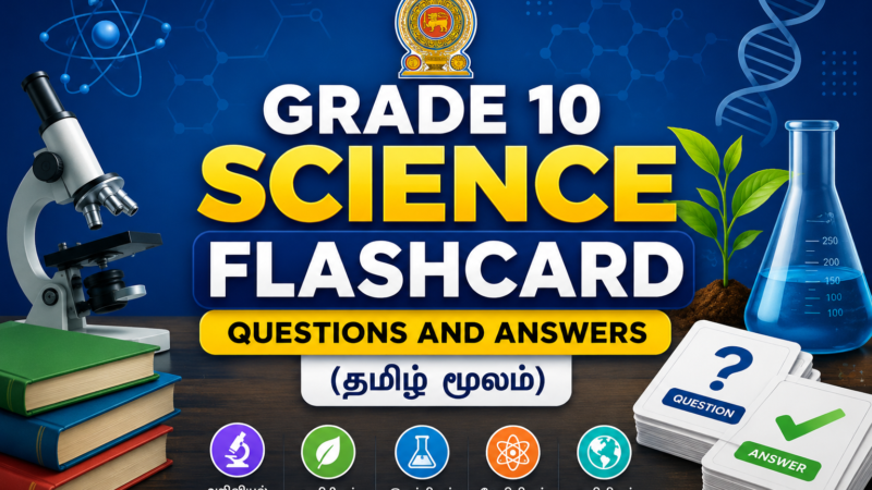 Grade 10 Science Flashcard Questions and Answers
