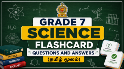 Grade 07 Science Flashcard Questions and Answers