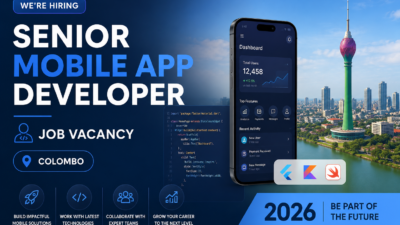 Senior Mobile App Developer Job Vacancy in Colombo 2026